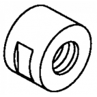 Back Knife Shaft Nut T3083